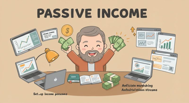 初心者でもできる不労所得の作り方とおすすめビジネスモデル5選