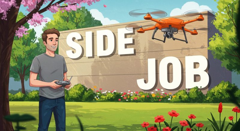 ドローンを使った副業の種類
