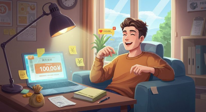 不労所得で月1万円を達成しよう！