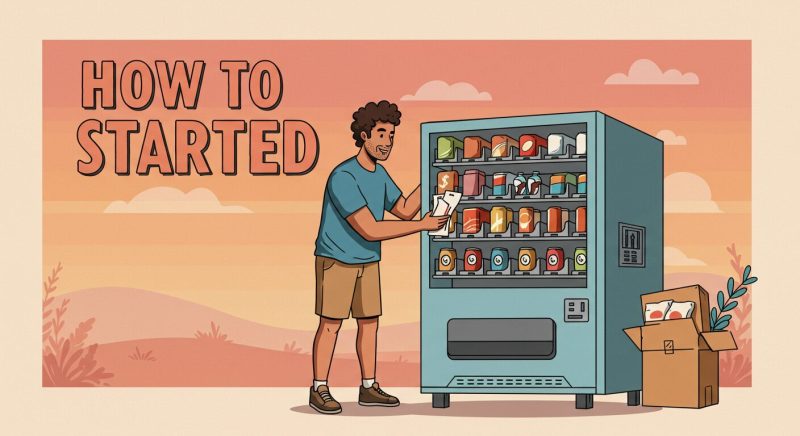 自動販売機ビジネスの始め方
