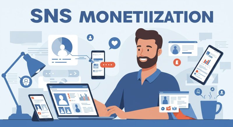 SNS収益化の教科書｜初心者が0から月5万円を稼ぐための戦略