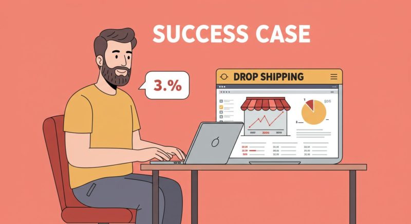 ドロップシッピング成功者の事例紹介