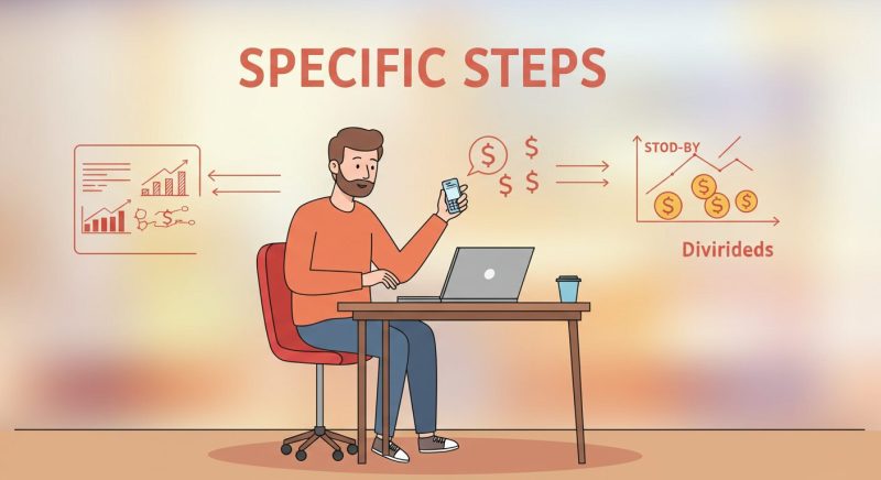不労所得を実現するための具体的ステップ