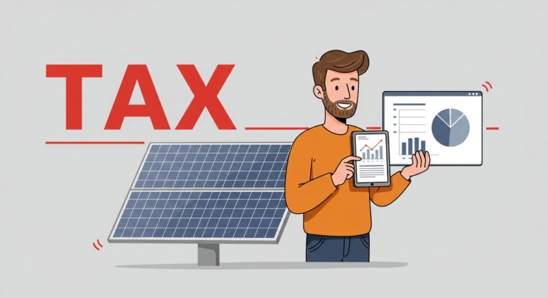 太陽光発電による収入の税金と節税対策