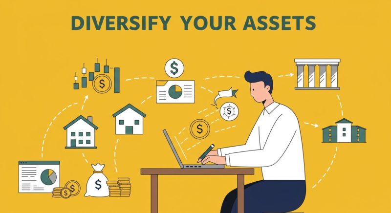 不労所得を増やすための資産の多様化とおすすめ投資先