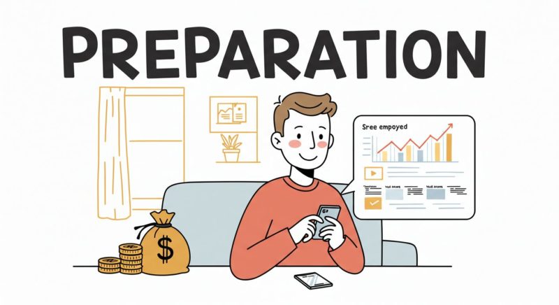 投資を始める前に準備すべきこと