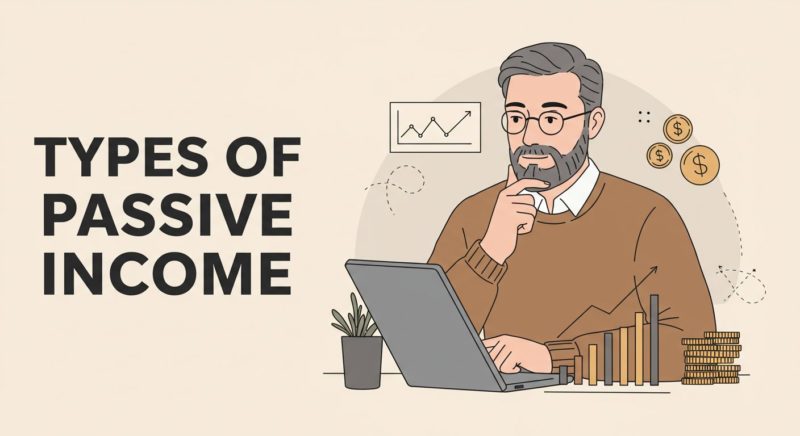 不労所得の代表的な種類と特徴