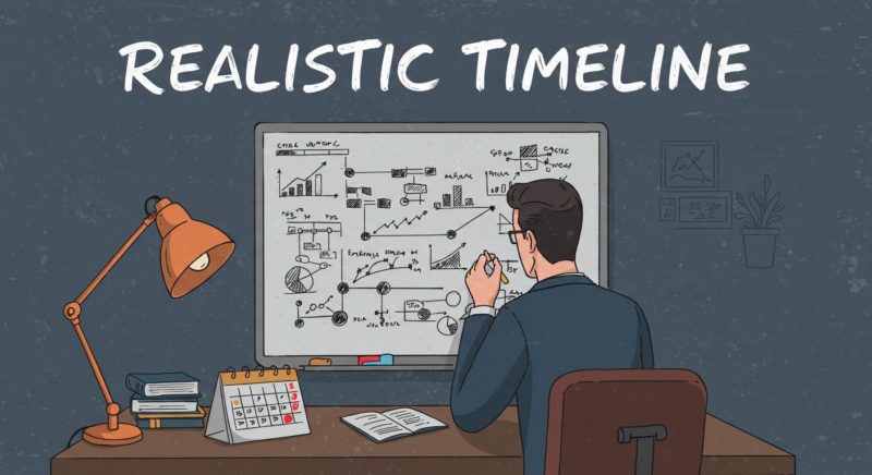 現実的なタイムラインと期待値の調整