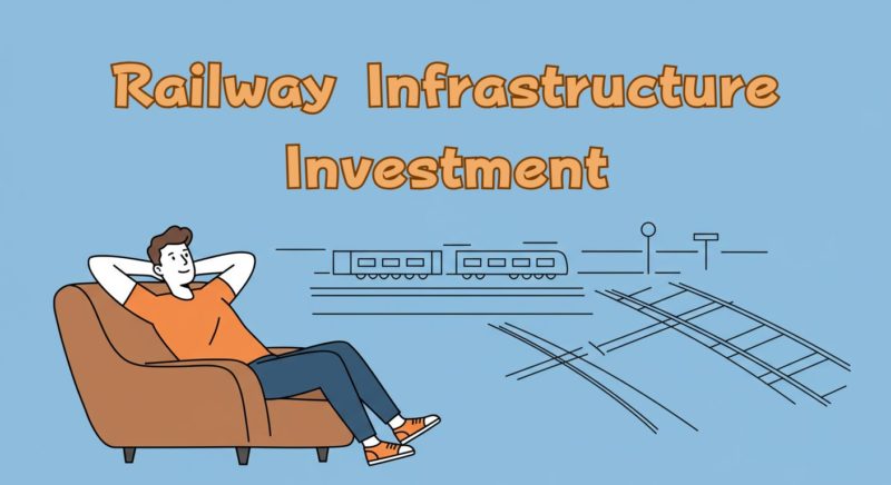 鉄道インフラ投資で不労所得を得る方法｜安定収入を狙う堅実資産運用