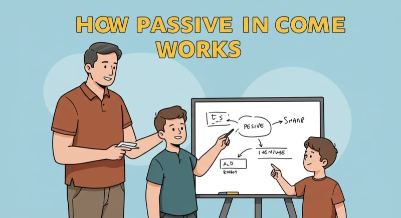 子どもでも学べる不労所得の仕組み