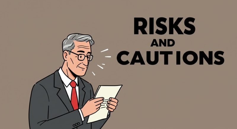 リスクと注意点 〜「魅力的だけど、ちゃんと知っておくべき落とし穴」〜