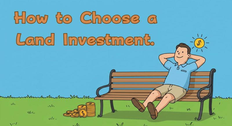 初心者が失敗しないための土地投資の選び方