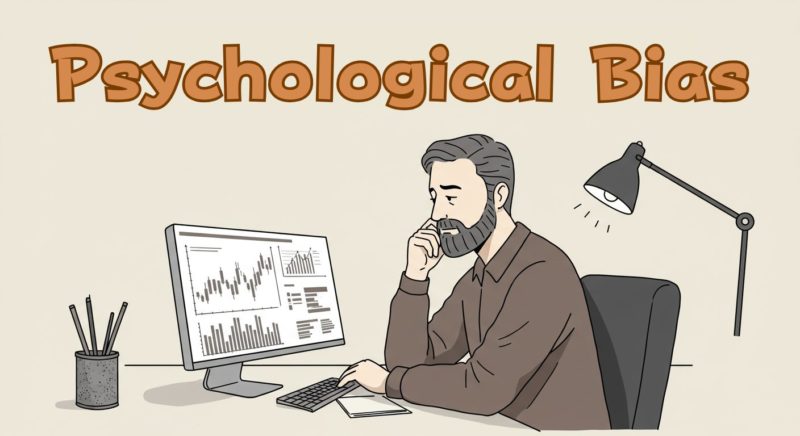 代表的な心理的バイアスとその影響