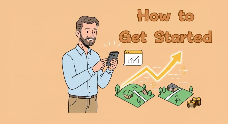 実際に土地投資を始める手順