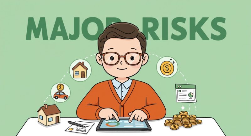 資産に関わる主なリスクとは？